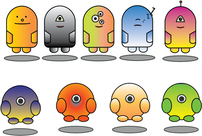 Aliens - Cartoon (800x600), Png Download