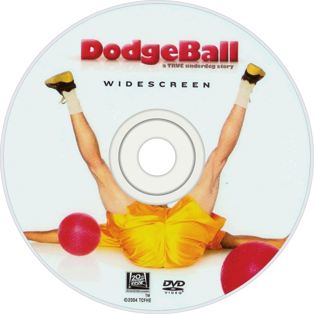 A True Underdog Story Dvd Disc Image - Dodgeball A True Underdog Story Dvd (1000x1000), Png Download