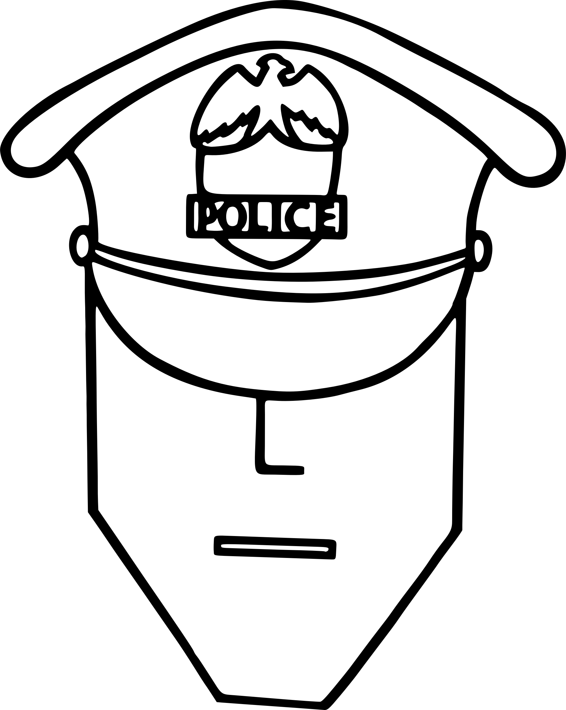 This Free Icons Png Design Of Policeman 2 (1914x2400), Png Download