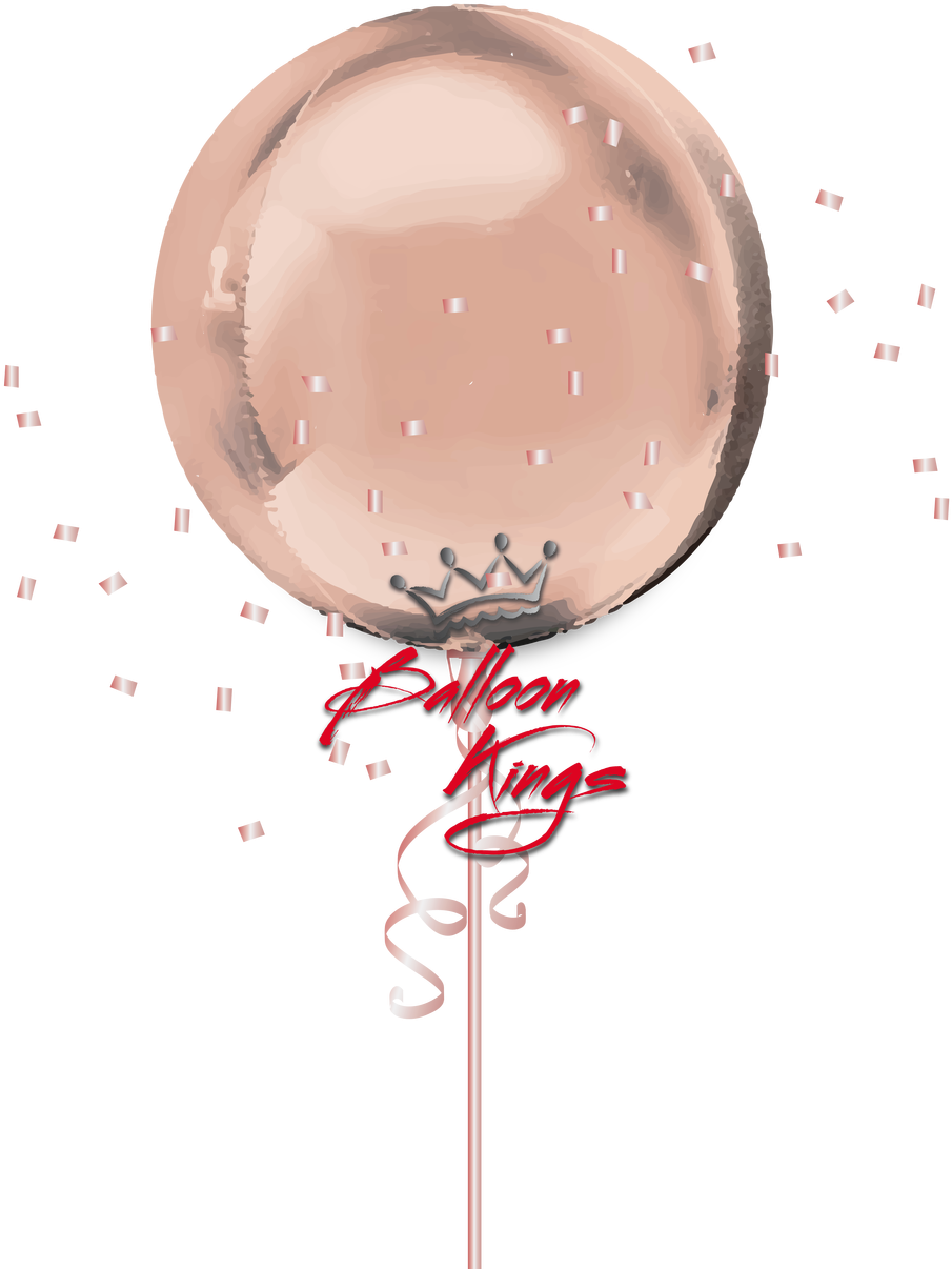 21" Orbz Rose - Sphere (1068x1280), Png Download