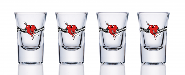 Tom Petty & The Heartbreakers Current Logo Shot Glass - Pint Glass (600x600), Png Download