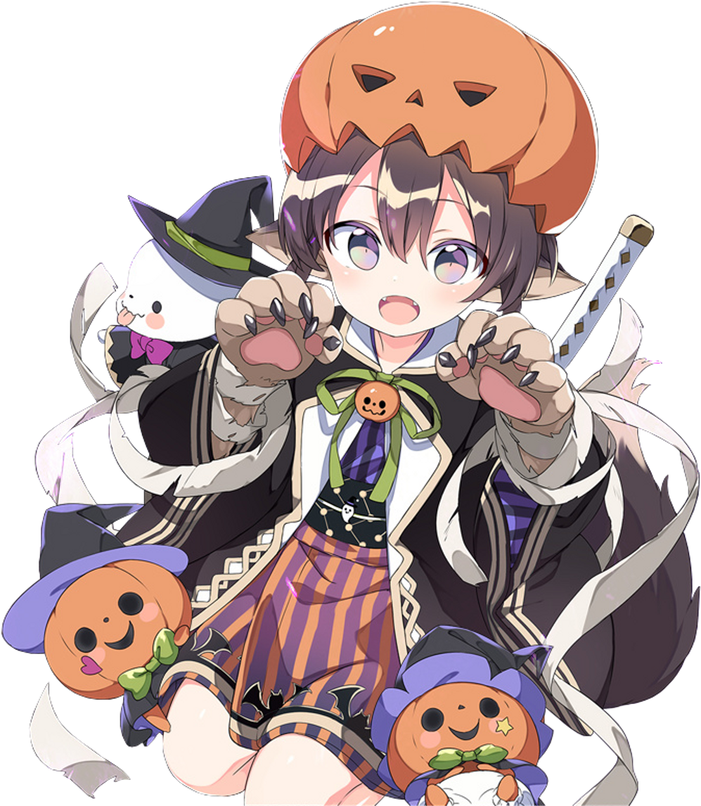 #anime #manga #girl #cute #kawaii #boy #guy #halloween - Halloween (1024x1151), Png Download