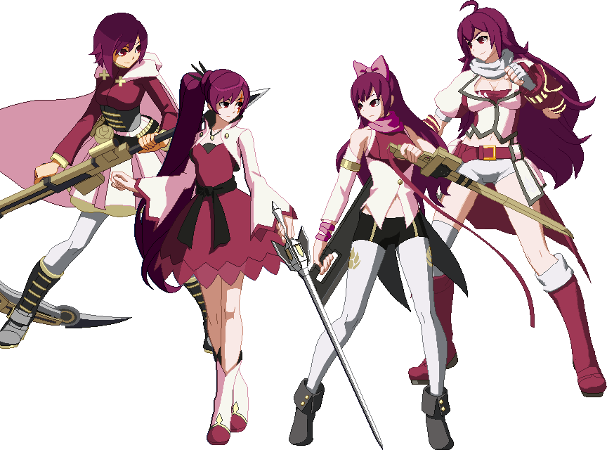 #bbtag #rwby You Think That Team Rwby Is Amazing How - Cartoon (864x640), Png Download