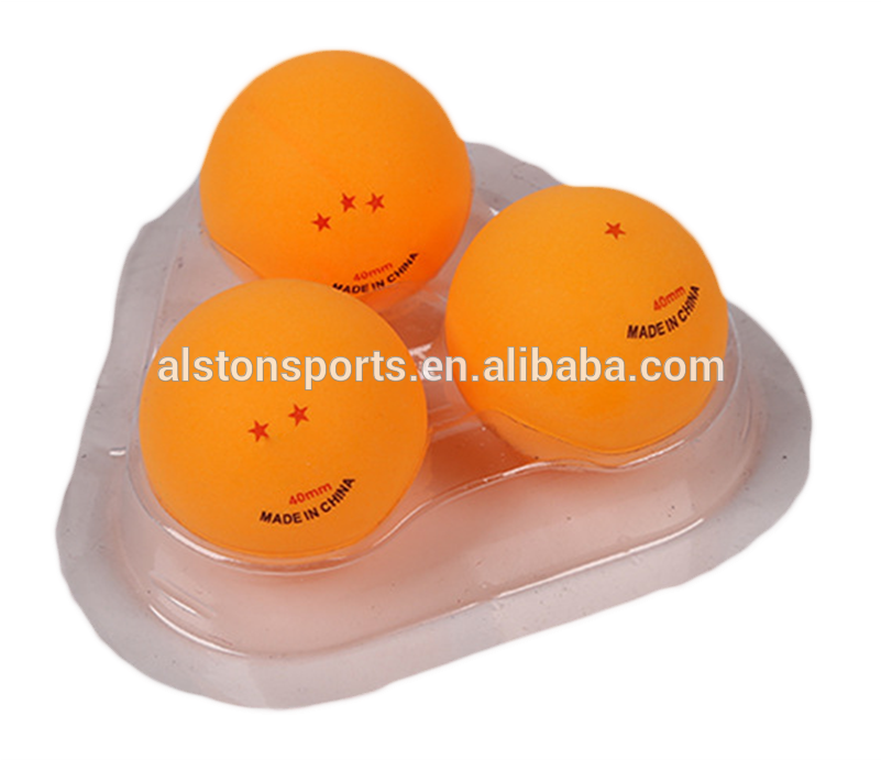 Orange/white Customized Logo Table Tennis Balls Ping - Short De Lycra Feminino (800x702), Png Download