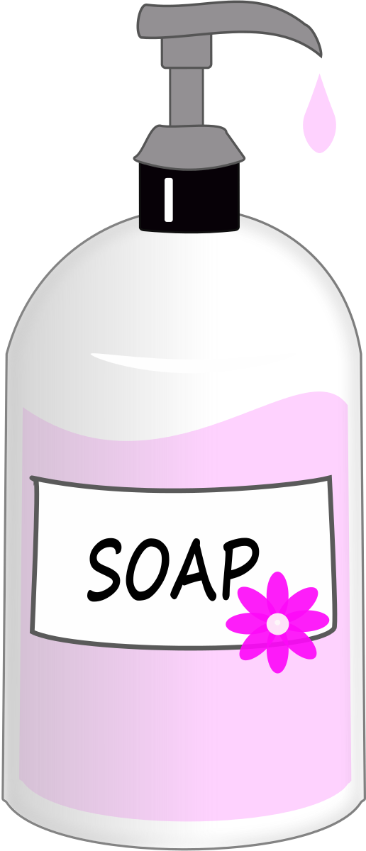 Pictures - Hand Soap Clip Art (516x1200), Png Download