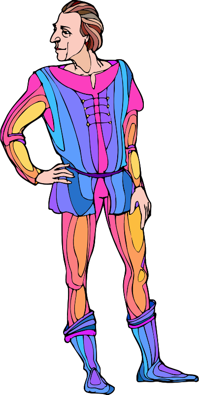 Medium Image - Benvolio Romeo And Juliet Clip Art (404x800), Png Download