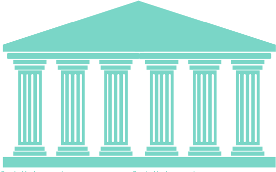 The Six Pillars (604x604), Png Download