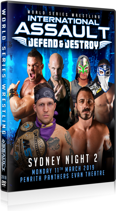 Pre Order Ia Defend & Destroy Dvd Penrith, Sydney - World Series Wrestling (1024x853), Png Download
