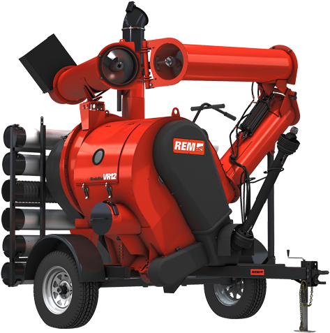 With Capacities Up To 10,000 Bph, Rem's Grainvac Vr12 - Rem Model 2700 Grain Vac (565x565), Png Download