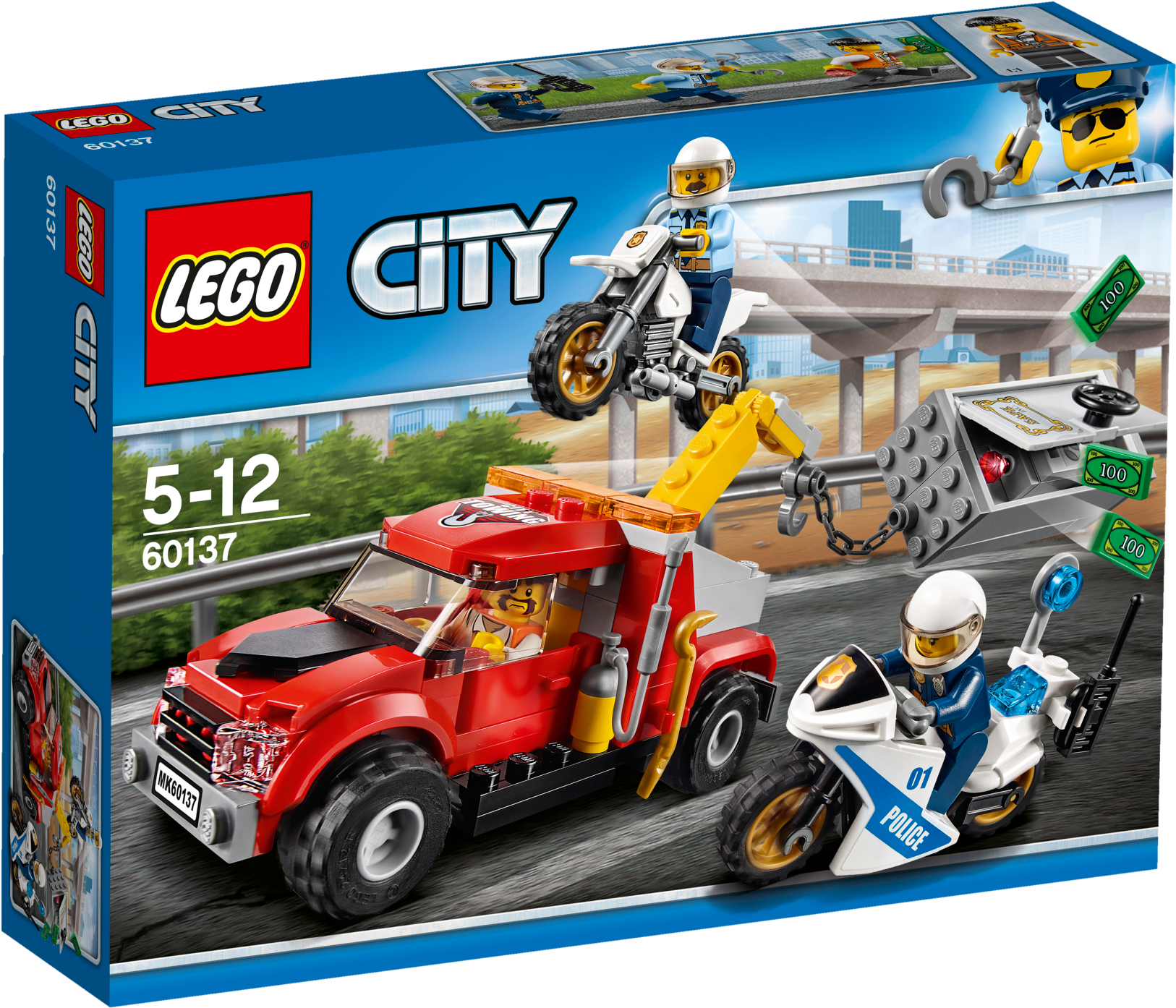 Lego La Poursuite Du Braqueur (2400x1800), Png Download