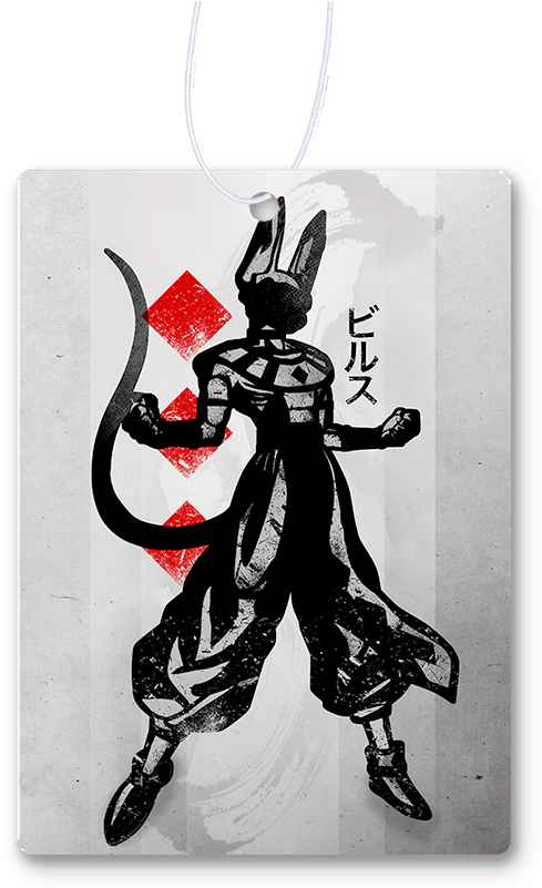 Crimson Beerus Air Freshener - Beerus (800x800), Png Download