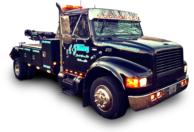 After Hours Towing Truck - Trailer Truck (941x453), Png Download