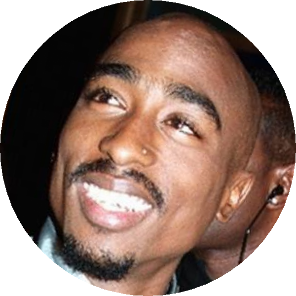 Tupacshakur - Scott Means (600x600), Png Download