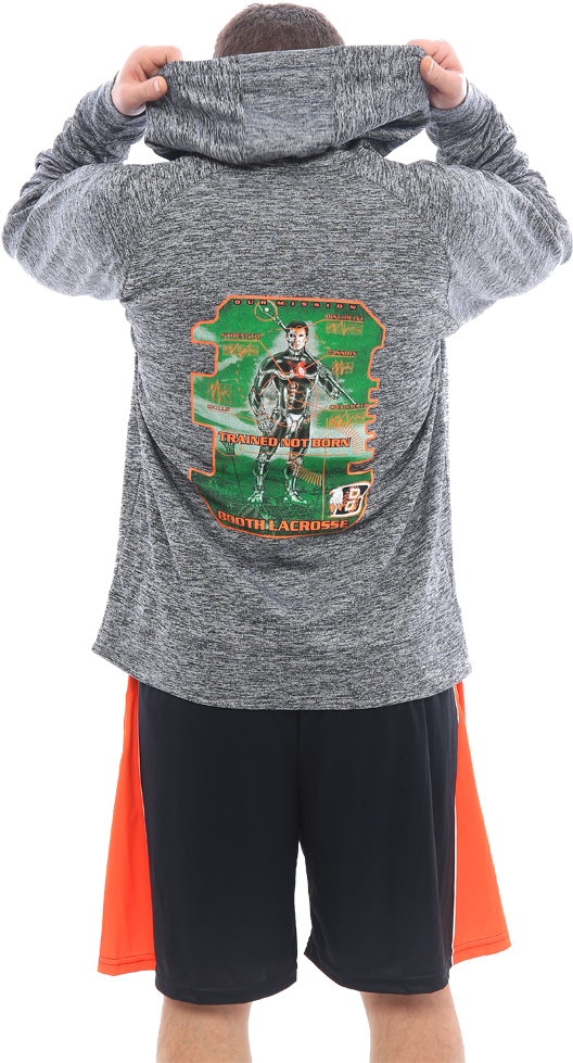 Lax Terminator Hoodie - Frog (1000x1000), Png Download