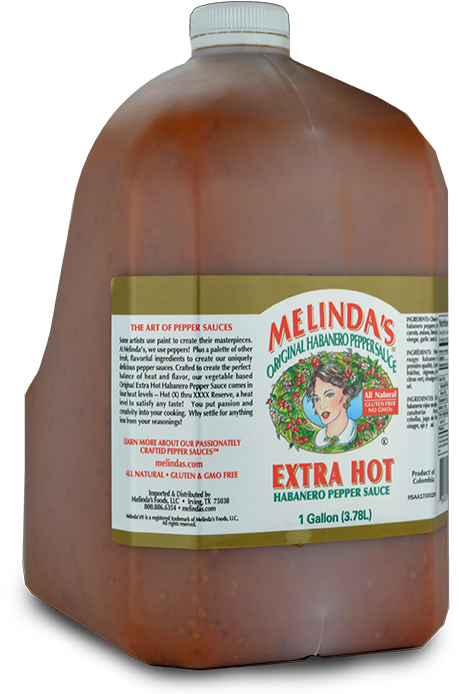 Melinda's Original Habanero Extra Hot Sauce - Bottle (700x700), Png Download