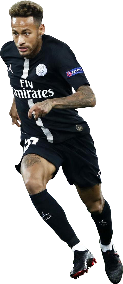 Neymar Render - Player (486x1124), Png Download