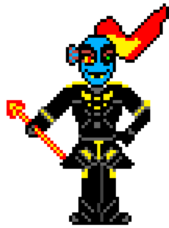 Firetale Undyne - Cartoon (590x760), Png Download