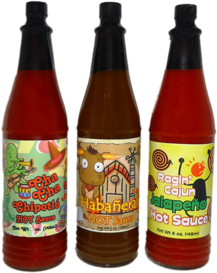 Assorted Gourmet Hot Sauces 3 Pack - Beer Bottle (768x956), Png Download