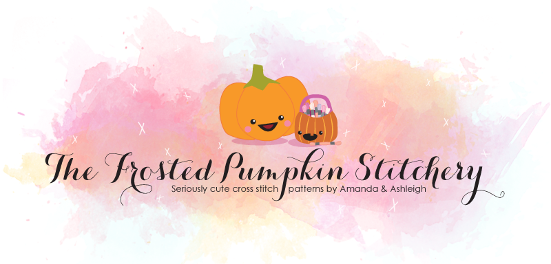 The Frosted Pumpkin Stitchery Logo - Espresso (800x384), Png Download