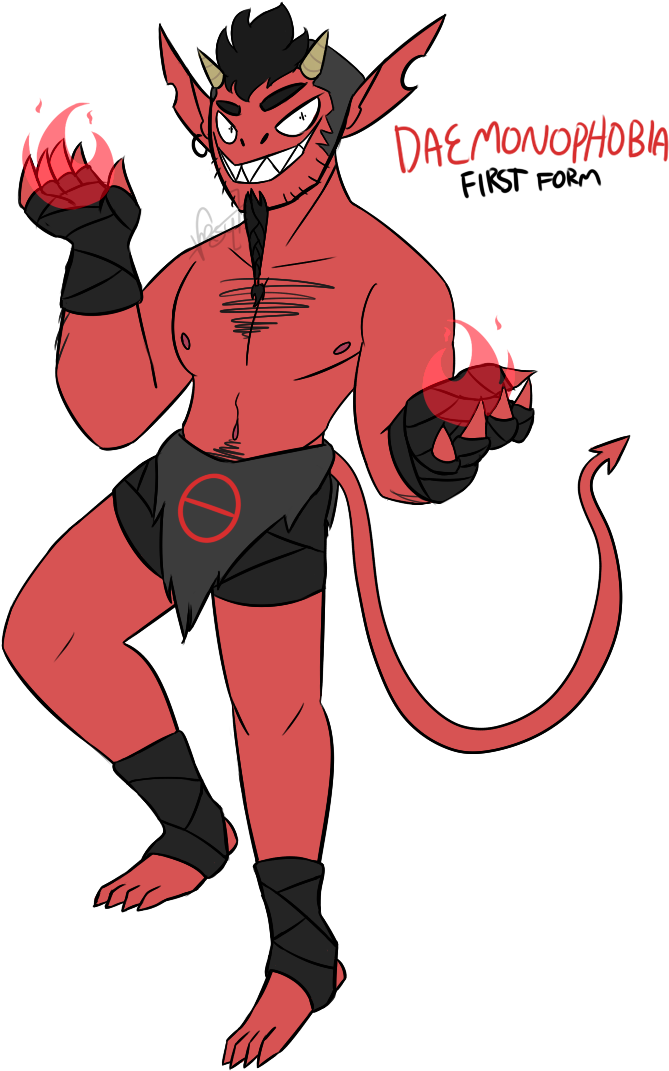 Clip Art Library Download Demon Clipart Evil Person - Cartoon (900x1100), Png Download