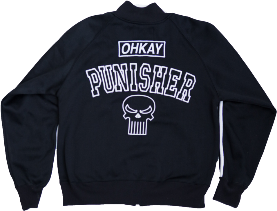 Punisher Back Done (1000x1500), Png Download