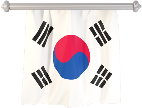 South Korea Flag (640x480), Png Download