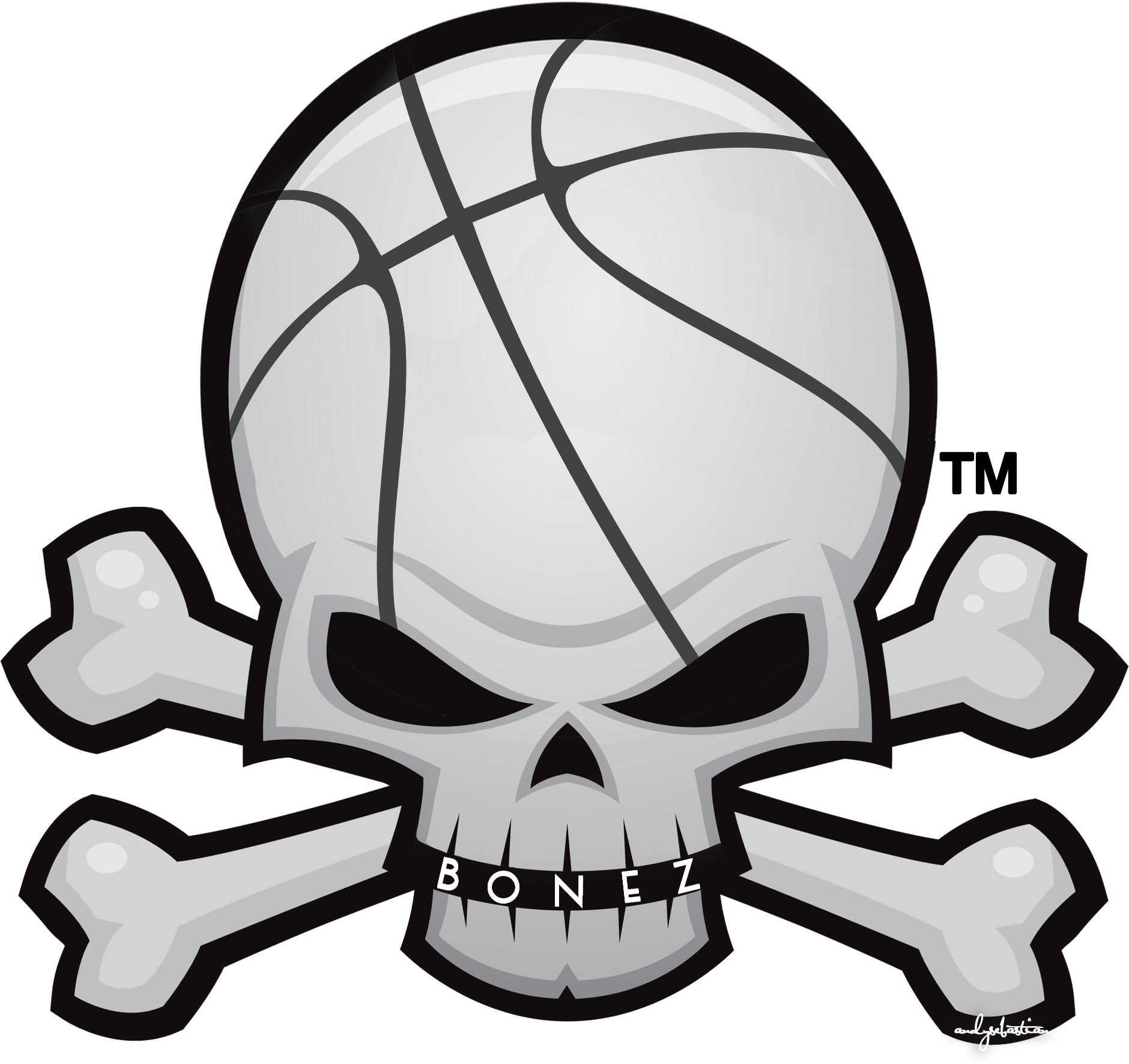 Clip Free Download Theycallmebonez Official Bonez Content - Skull And Bone Sticker (2100x1800), Png Download
