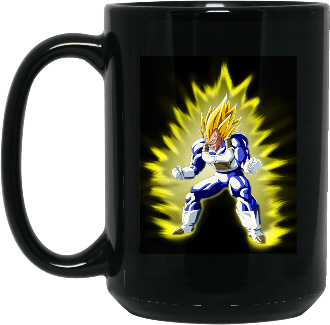 Dragon Ball Vegeta Coffee Mug - Mug (1155x1155), Png Download