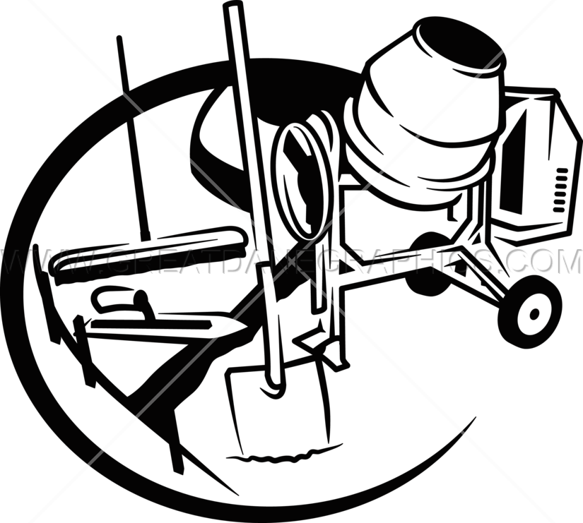 Concrete Clipart Clip Art - Concrete Clipart (825x741), Png Download