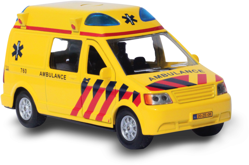 Kidsglobe Traffic, Ambulance (510643) - Speelgoed Ambulance (1044x800), Png Download