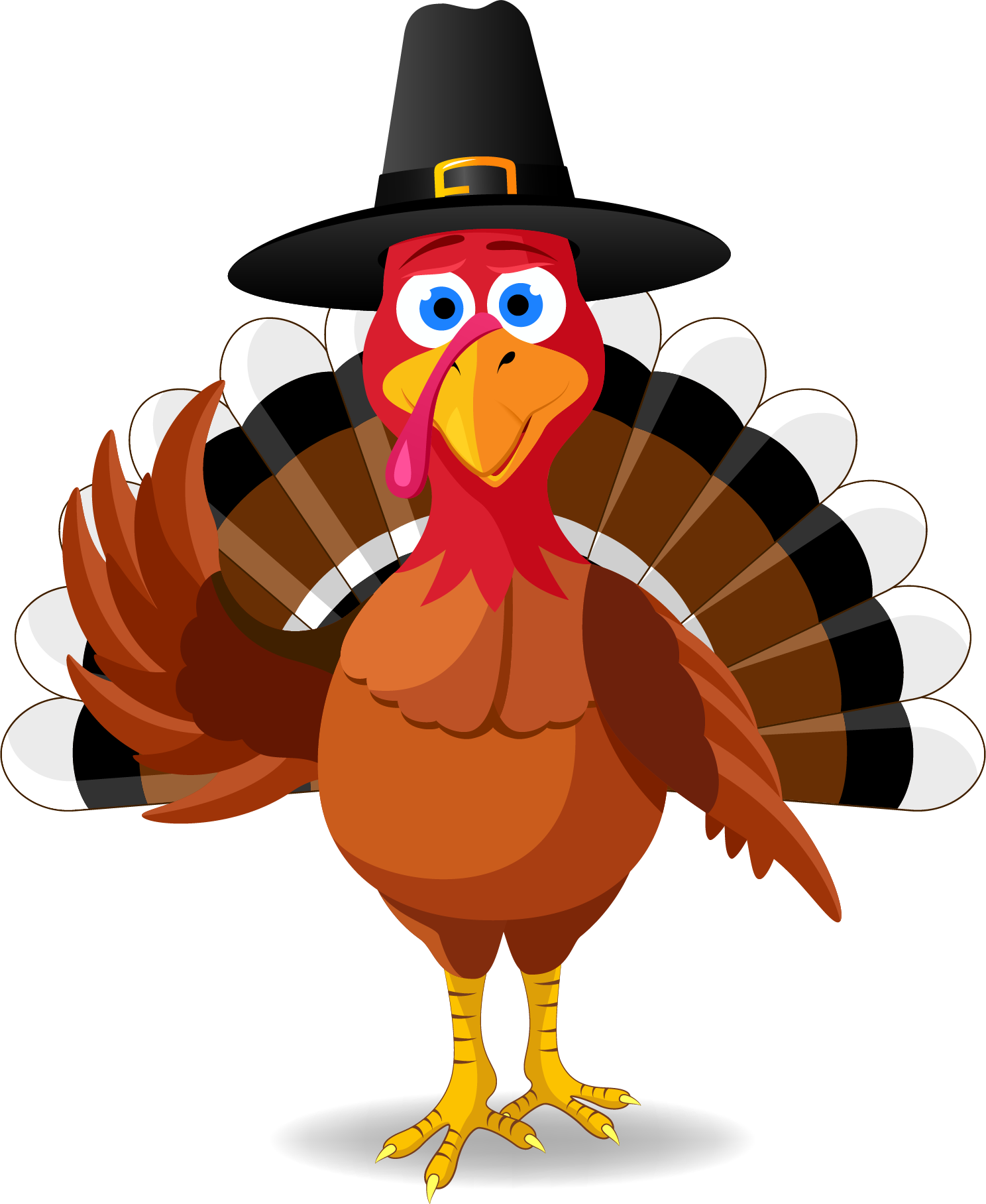 Questions Give Us A Call At - Thanksgiving Turkey Poster (1488x1816), Png Download