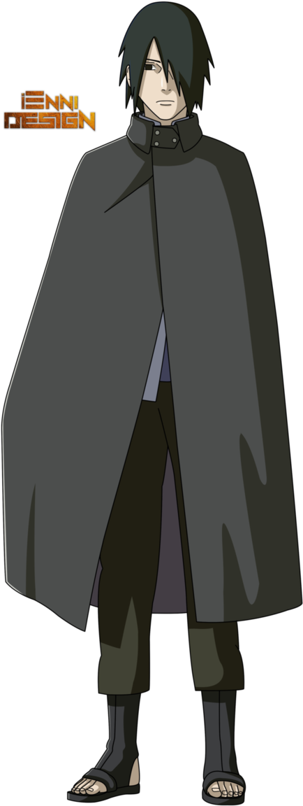 692 X 1154 4 - Sasuke Cape (692x1154), Png Download