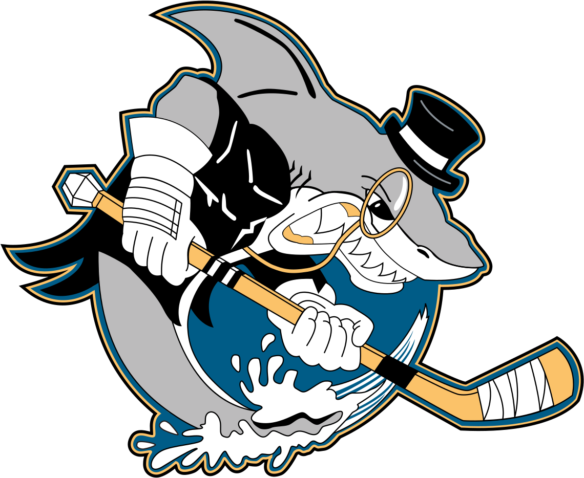 Cleveland Barons - Cleveland Barons Shark Logo (1200x959), Png Download