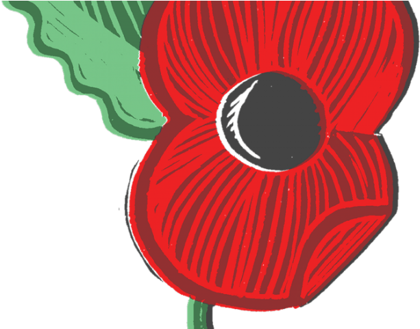 Poppy Clipart Ww1 - Remembrance Poppy Clip Art (640x480), Png Download