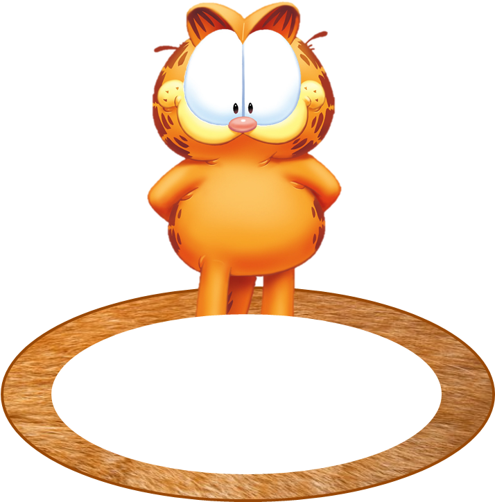 713 X 768 2 - Background Iphone 5 Garfield 3d (713x768), Png Download