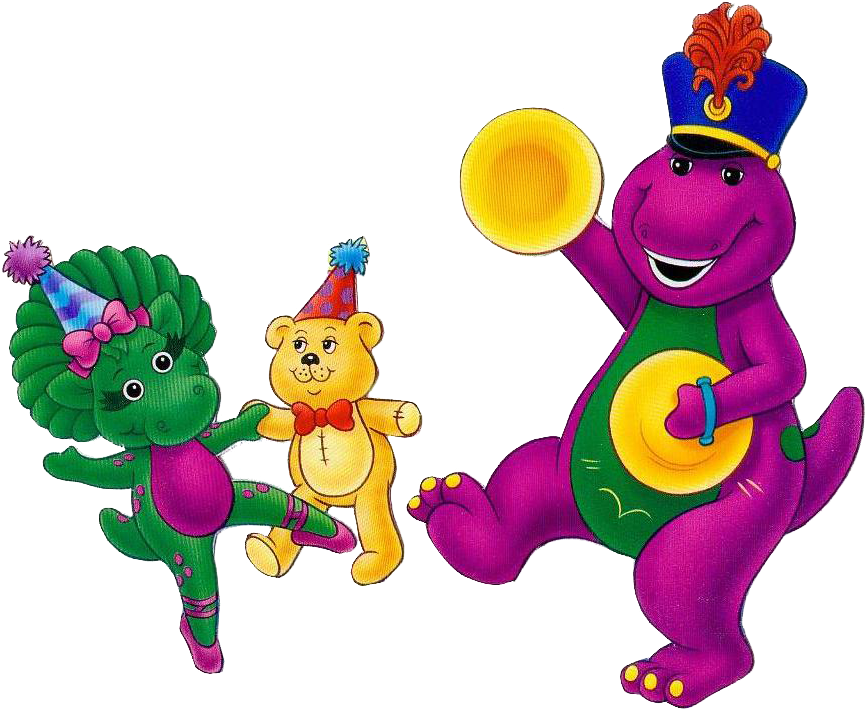Photo Barney1-2 - Cartoon (900x753), Png Download