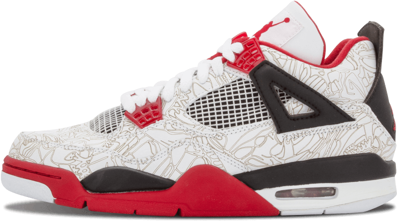 Better Air Jordan - Jordan Damske Air Retro 4 (1000x600), Png Download