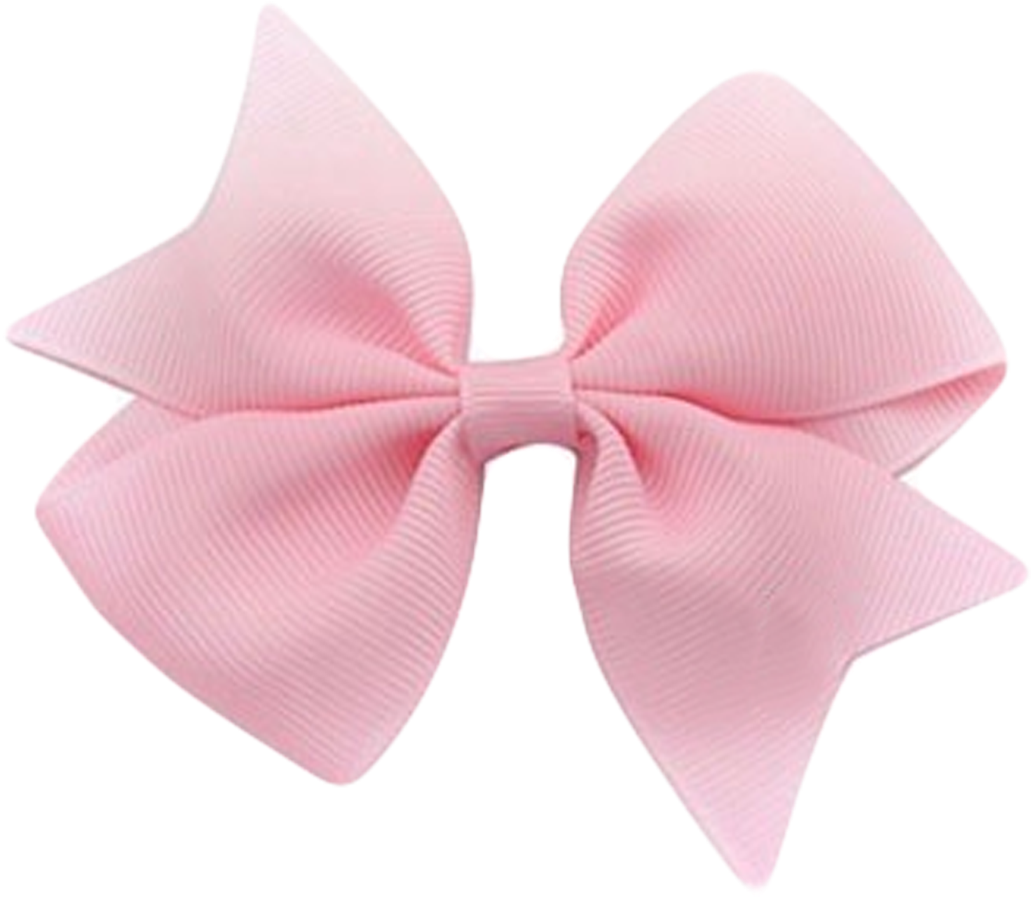 Virkotiebabypink Hair Bow @virkotie Www - Satin (1600x1605), Png Download