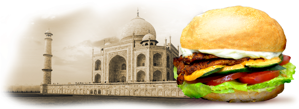 Chicken Burger Png (960x402), Png Download
