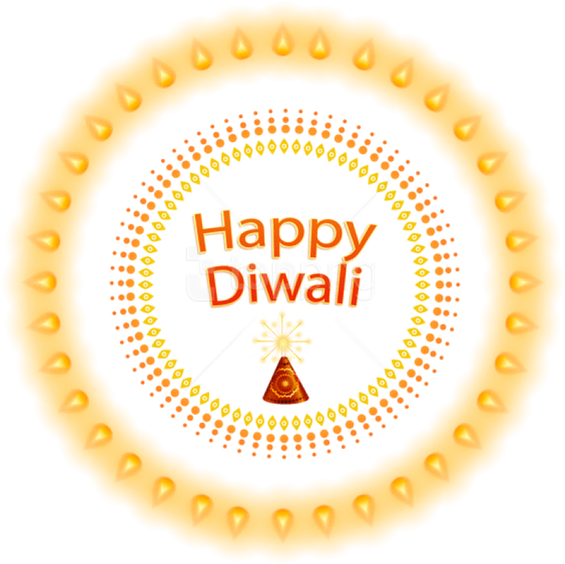 Free Png Download Happy Diwali Decoration Clipart Png - Happy Diwali Png Text (850x845), Png Download