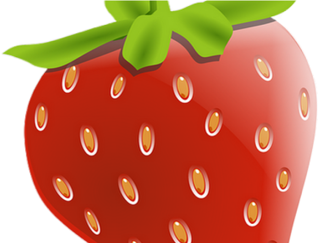 Fruit Clipart Strawberry - Small Strawberry Clip Art (640x480), Png Download
