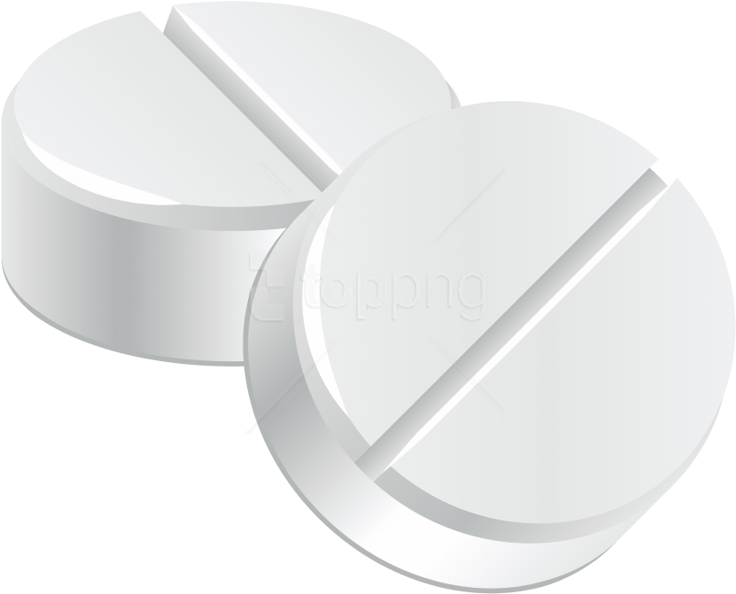 Free Png Download White Pills Clipart Png Photo Png - White Round Pill Png (850x686), Png Download