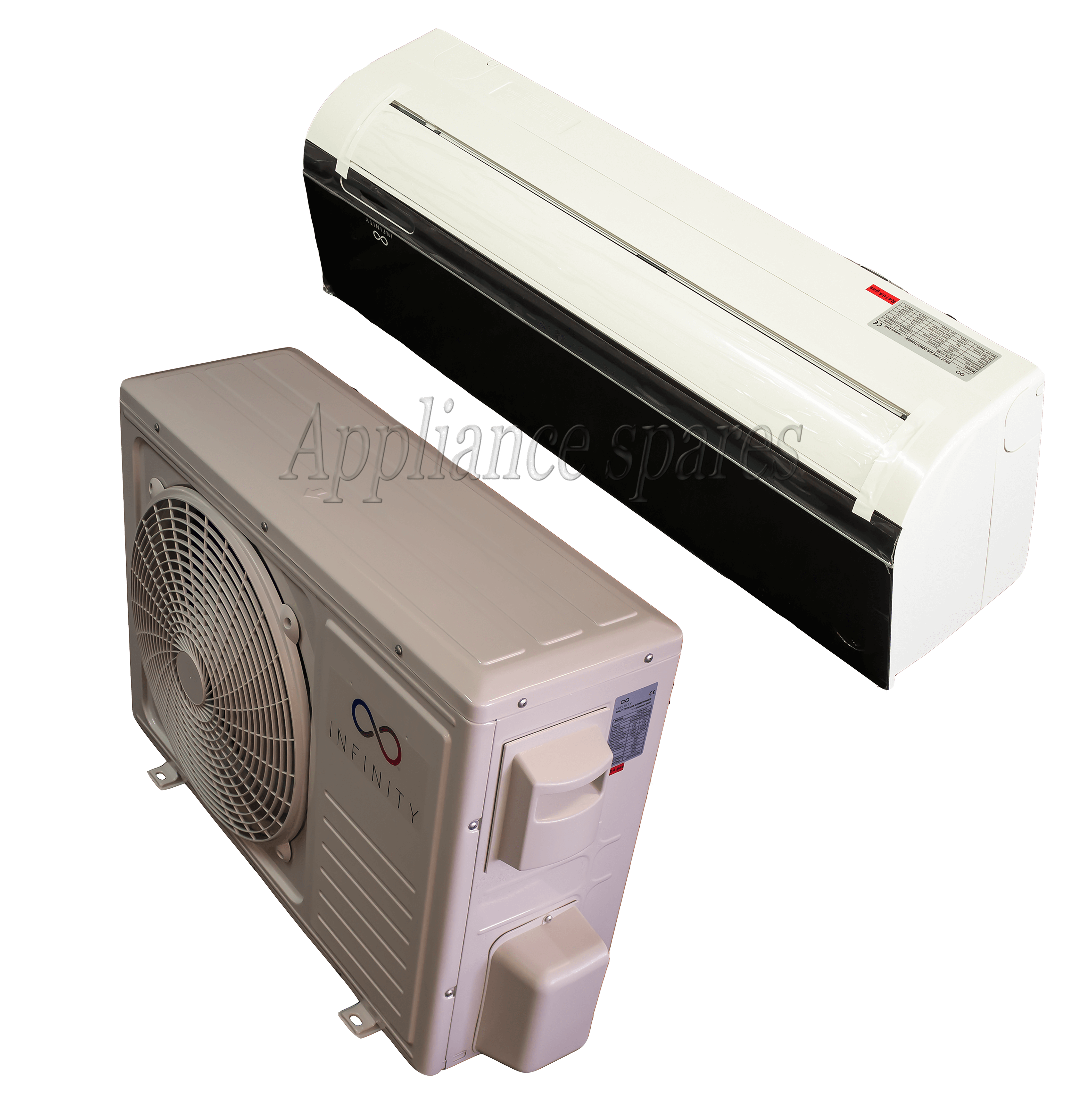 Infinity Air Conditioner 12000 Btu Midwall Split Including - Electronics (4500x4503), Png Download
