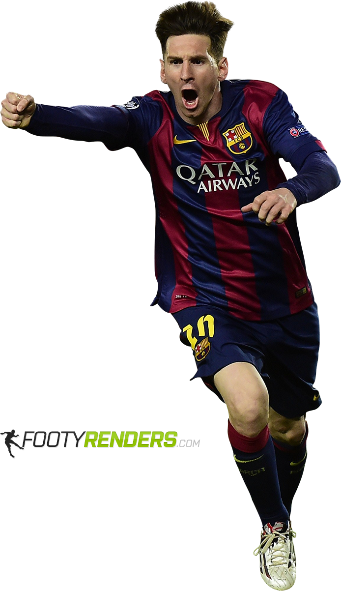 Messi National Football Player Team Argentina Sport - Messi Render (694x1202), Png Download