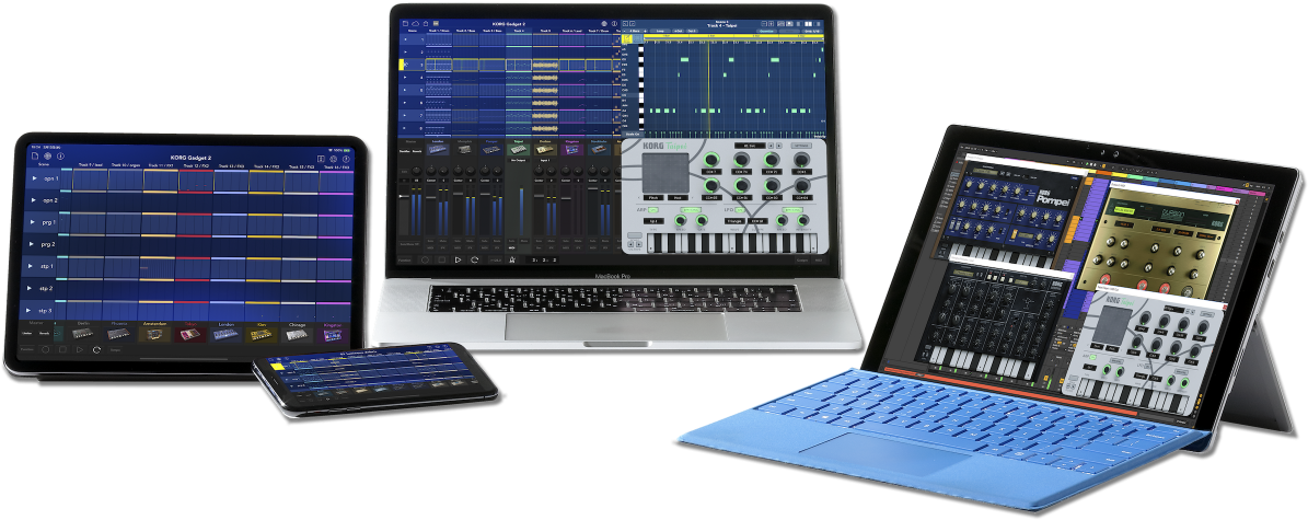 Korg Gadget (1200x484), Png Download