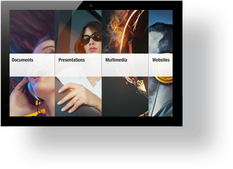 Tw Media Presentation Management - Table (2720x1052), Png Download