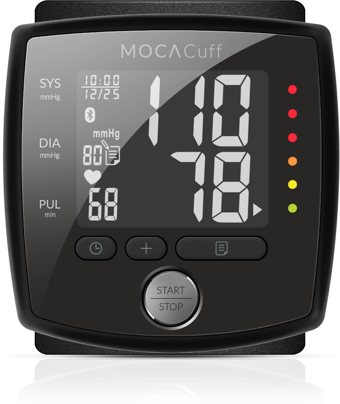 Mocacuff - Mocacare Mocacuff Automatic Blood Pressure Monitor (1256x1386), Png Download