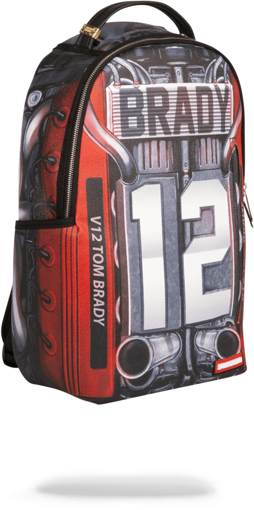 Sprayground Brady 12 V 12 Backpack - Hand Luggage (900x1148), Png Download