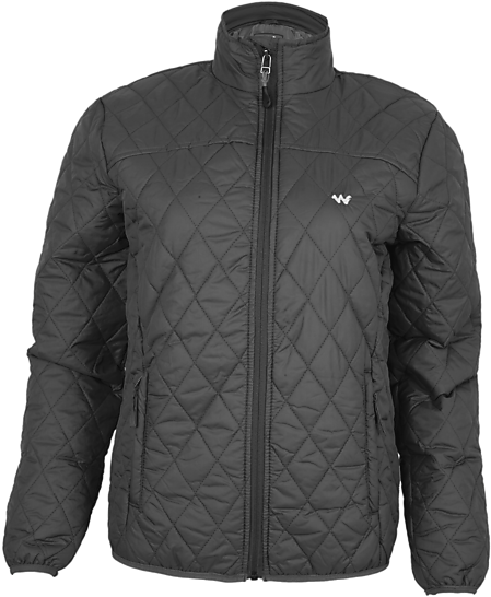 Wildcraft Women Women Husky Packable Jacket - Zipper (490x735), Png Download