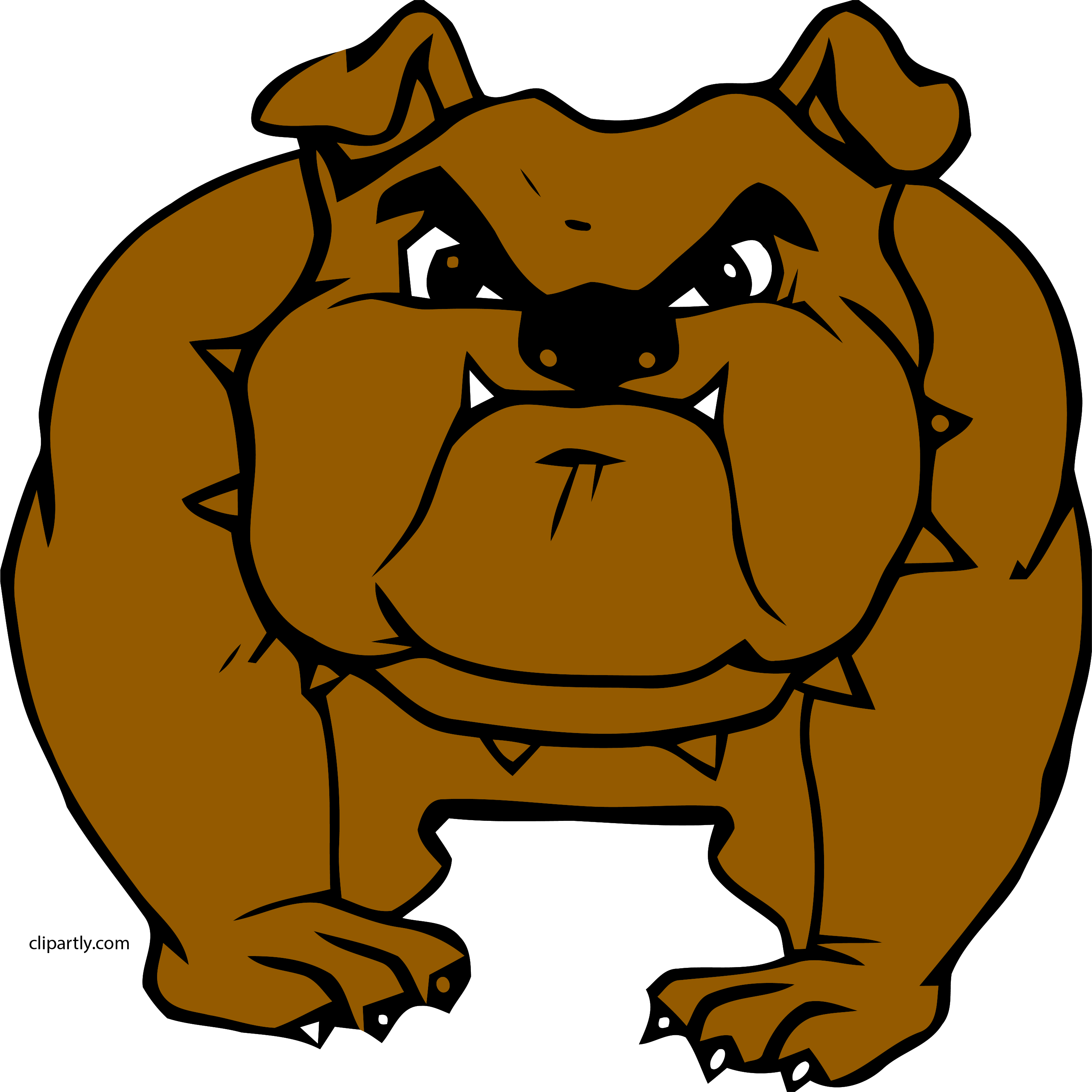 Dog Clipart Bulldog Png - Dog Clip Art (2885x2884), Png Download